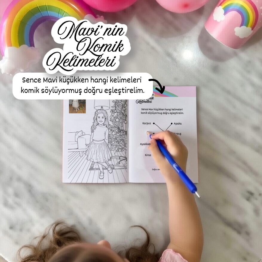 Party Girl Konsept Kitap 6'lı Etkinlik Kitabı Set