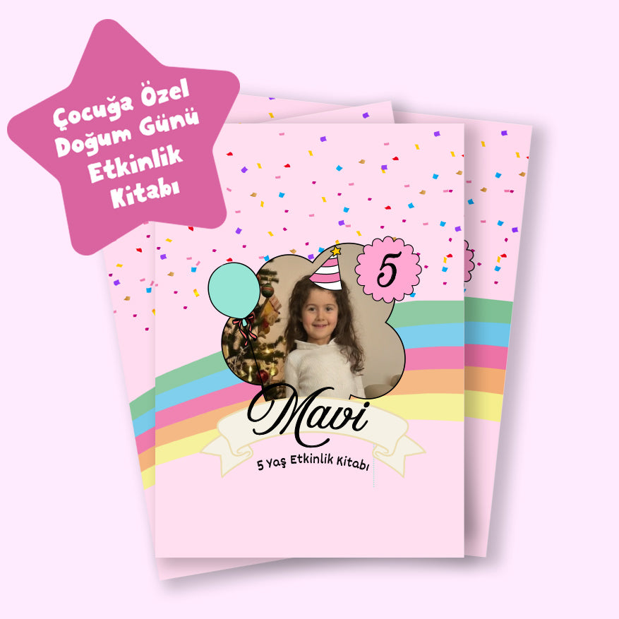 Party Girl Konsept Kitap 6'lı Etkinlik Kitabı Set 