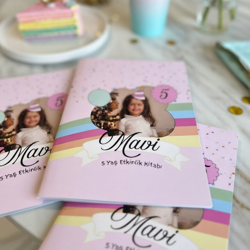Party Girl Konsept Kitap 6'lı Etkinlik Kitabı Set 